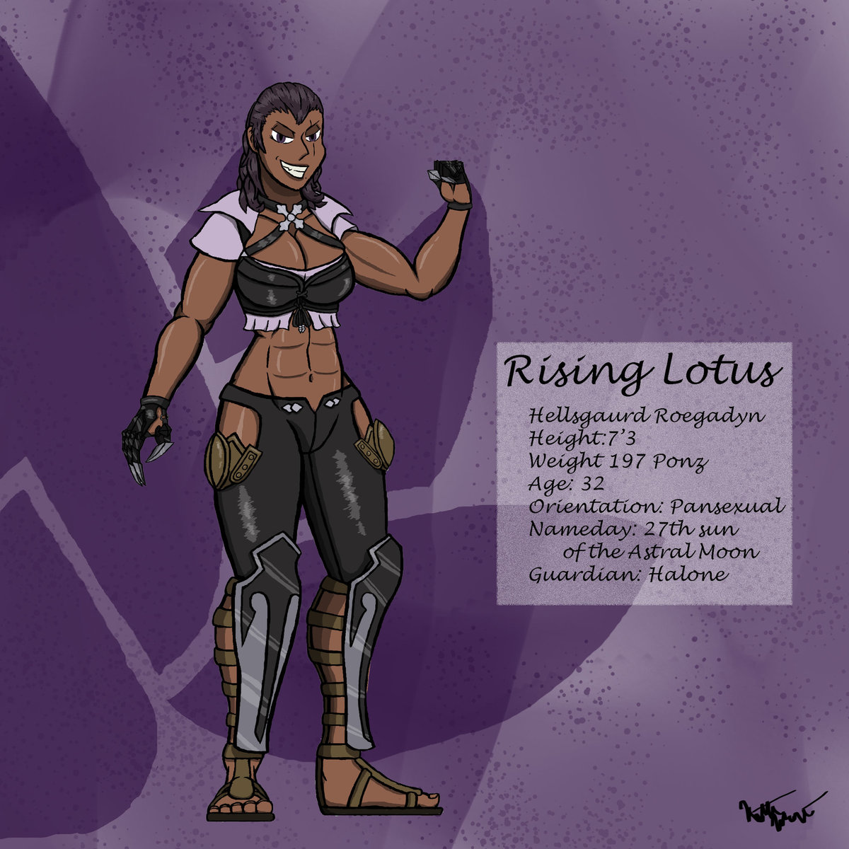 Rising Lotus Character Sheet