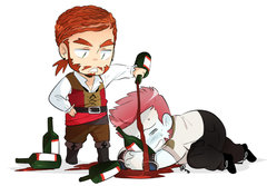 The drunk and the grump