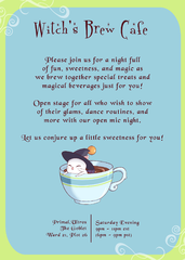 Witch's Brew Cafe Art